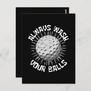 Funny-golf Postcard