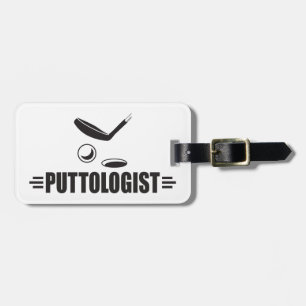 Funny Golf, Putting Luggage Tag