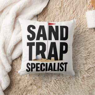 Funny Golf Quote for Golf Addicts Cushion