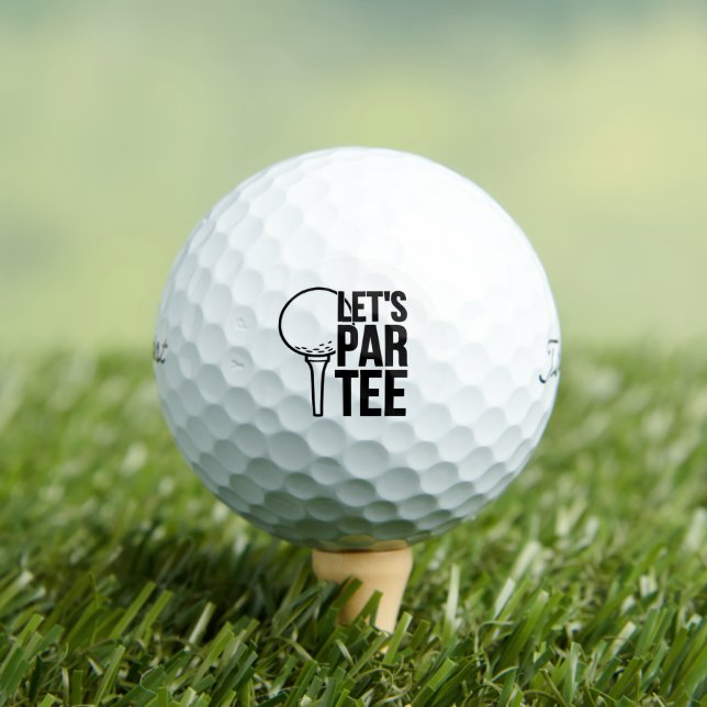 Funny Golf Quote Golf Balls (Insitu Tee)