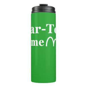 Funny Golf Quote It's Par Tee Time Thermal Tumbler