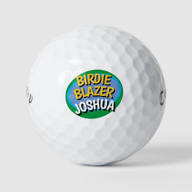 FUNNY GOLF SAYING GOLF BALLS (Front)