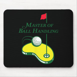 Funny Golf Shirt - Master Of Ball Handling For Men Mouse Mat