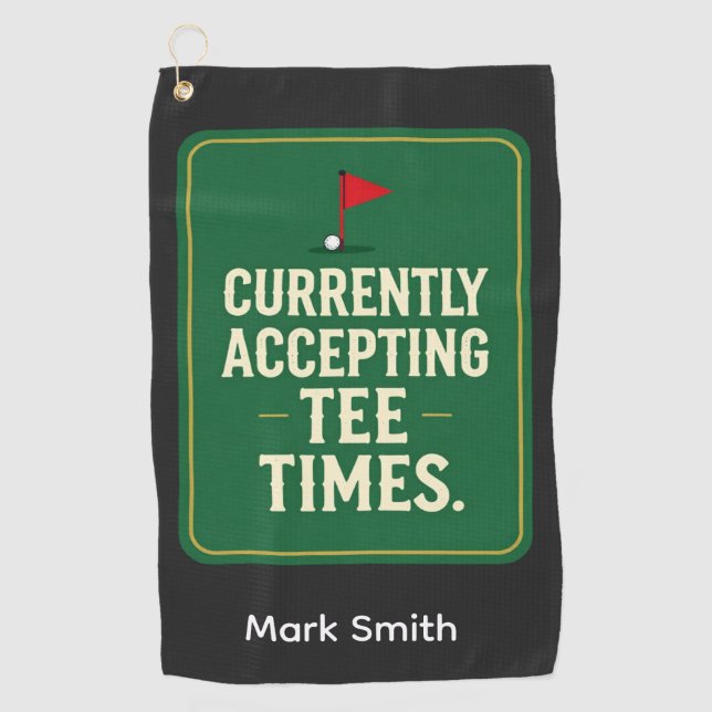 Funny Golf Towel Collection for Golf Addicts (Front)