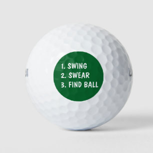 Funny Golf Training Golf Balls