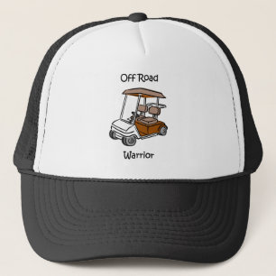 Funny golf trucker hat
