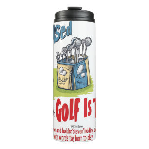 Funny Golf Tumbler