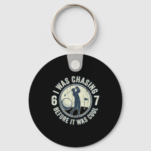 Funny Golfer 67 Meme Golf Joke Chasing 67  Key Ring