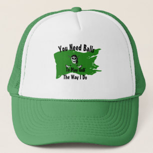Funny Golfer Puns, Quotes & Sayings, Personalised  Trucker Hat