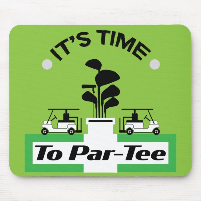 Funny Golfing Pros Golfing Fanatics Sports Mouse Mat (Front)