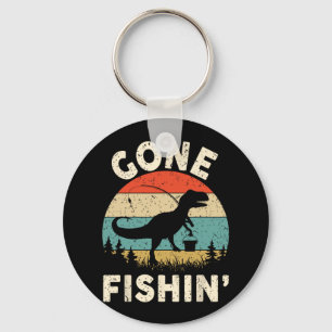 Funny Gone Fishing-shirt Men Women Youth Boys Kids Key Ring