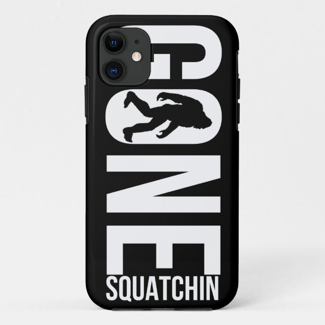 Funny Gone Squatchin Case-Mate iPhone Case (Back)