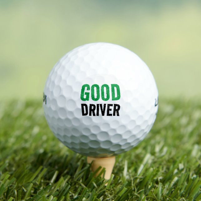 Funny Good Driver Golf Balls (Insitu Tee)