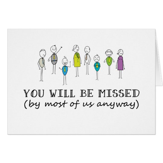 Funny Goodbye Card, Rude Farewell Card, Funny Card | Zazzle.co.uk