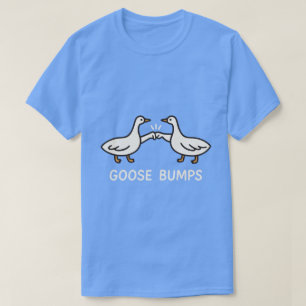 Funny Goose Bumps Cartoon   Fist Bump Geese Animal T-Shirt