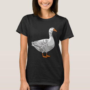 Funny Goose Duck Chicken Meme Graphic Honk Honk Go T-Shirt