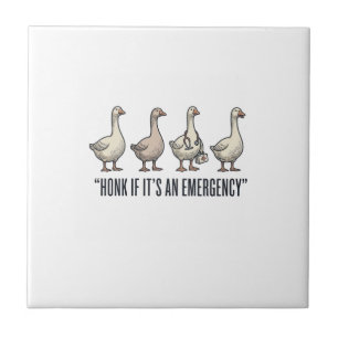 Funny Goose Emergency Honk Vintage Shirt Design_1 Tile