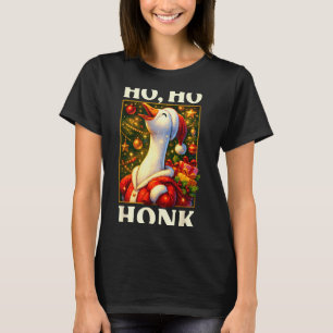 Funny Goose Ho Ho Honk Christmas Outfit For Men Wo T-Shirt