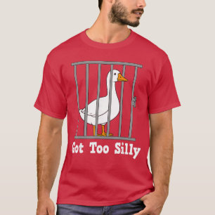 Funny Goose Meme Gotoo Silly Humor Gifts for Men W T-Shirt