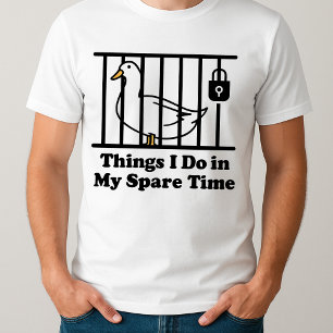 Funny Goose Meme Sarcastic Humor for Goose Lovers T-Shirt
