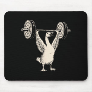 Funny Goose Muscle Mommy Gym Pump Cover Weights Fi Mouse Mat