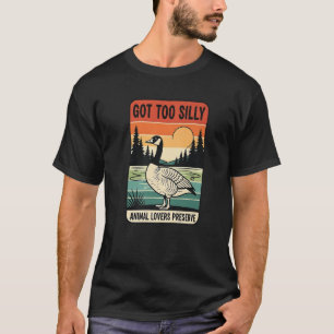 Funny Goose National Park Retro Animal Lover Got T T-Shirt