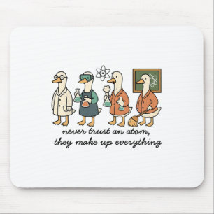 Funny Goose Science Chemistry Teacher Stem And Lab Mouse Mat