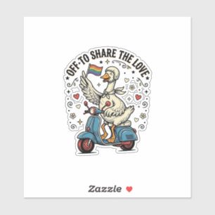 Funny Goose Scooter Love Vintage Shirt Design_1
