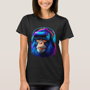 Funny Gorilla VR Playing Tag Gorilla Monke Gorilla T-Shirt