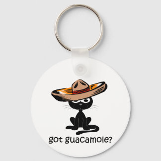 Funny got guacamole key ring