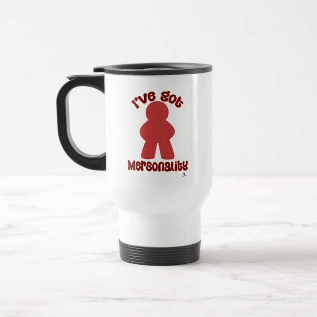 Funny Got Mersonality Game Piece Design Travel Mug (Left)