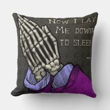 Funny Goth Praying Skeleton Hands and Prayer