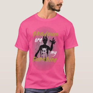 Funny Gothic and Dark Occult Goth Art Emo Satanic T-Shirt