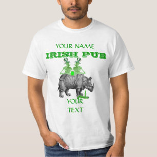 Funny Gothic Steampunk St Patrick's T-Shirt