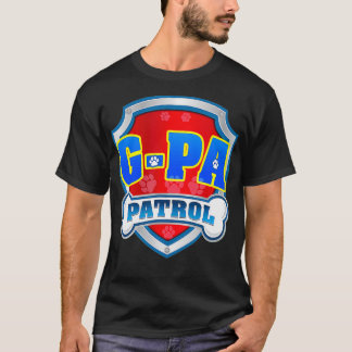 Funny GPa Patrol  Dog Mom, Dad For Men Women  T-Shirt