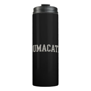 Funny Grad College Graduation Sarcastic Edumacated Thermal Tumbler