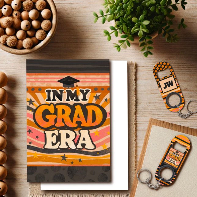 Funny Grad Era Personalised Initials Monogram (Creator Uploaded)