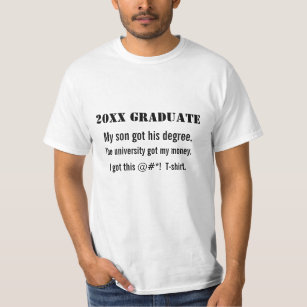 Funny Graduate Shirt for Parents