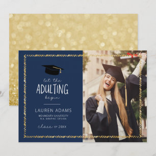 Funny Graduation Announcement
