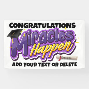 FUNNY Graduation Banner