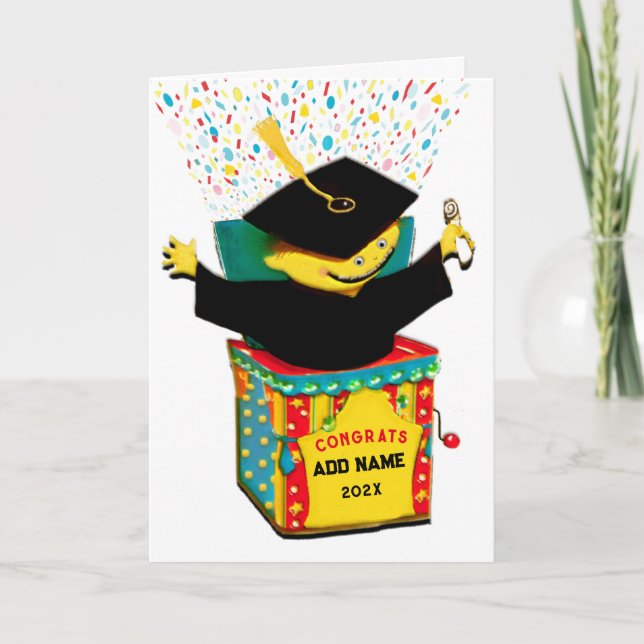 Funny Graduation Card (Front)