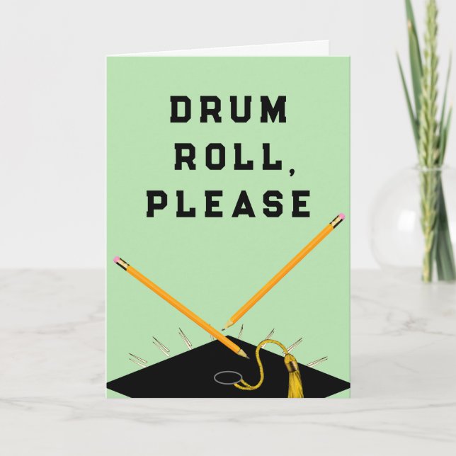 Funny Graduation Card (Front)