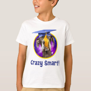 Funny Graduation Dog Wearing Hat T-Shirt