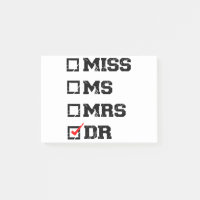 Funny Graduation Phd Doctor, Miss Ms Mrs Dr Gift