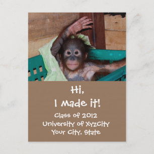 Funny Graduation Photo Announcements