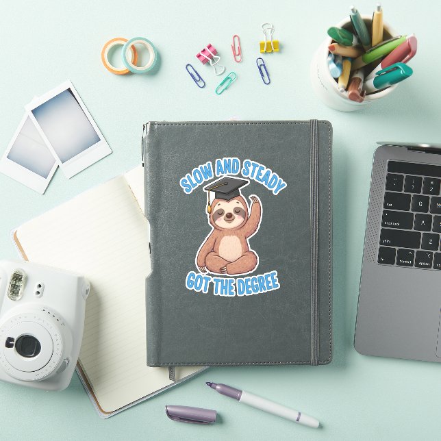 Funny Graduation Sloth (iPad Cover)