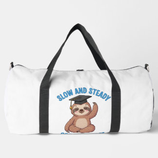 Funny Graduation Sloth Duffle Bag