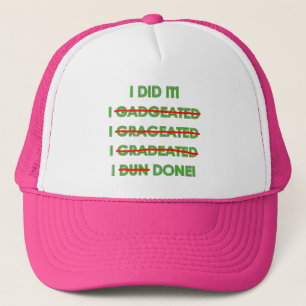 Funny Graduation T Shirts and Gifts Trucker Hat