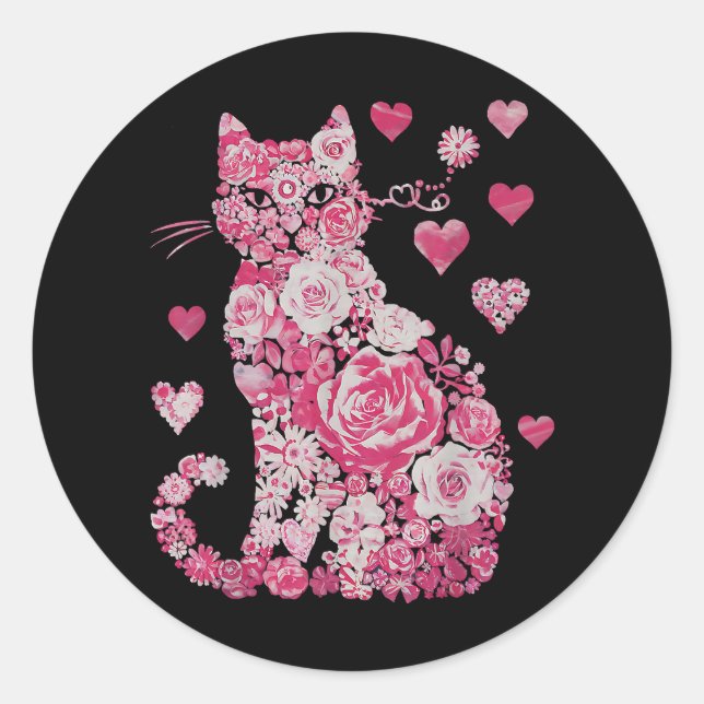 Funny Gram Heart for Grandma Mother Day Women 34 Classic Round Sticker (Front)