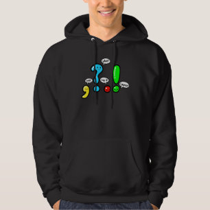 Funny Grammar Punctuation English Teacher Hoodie